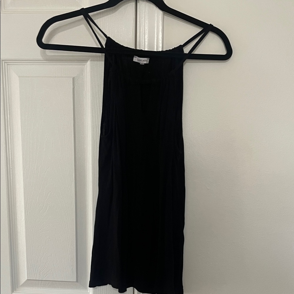 Black Sleeveless Lascana Top
